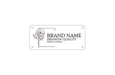 Faux leather labels Model EP-M101