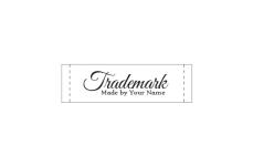 Faux leather labels Model EP-M109