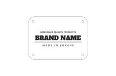 Faux leather labels Model EP-M123