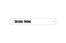 Faux leather labels Model EP-M130