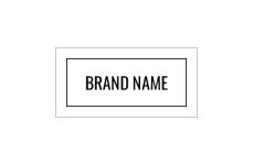 Faux leather labels Model EP-M140