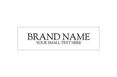 Faux leather labels Model EP-M155