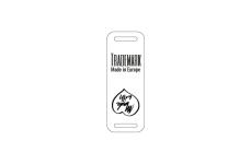 Faux leather labels Model EP-M165