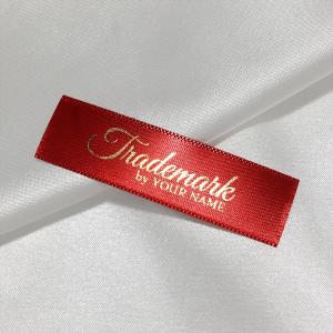Printed textile label Vogue Style Model TL-M102 Brand name textile labels - TL-M102