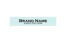 Brand name textile labels Model TL-M121