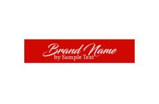 Brand name textile labels Model TL-M134