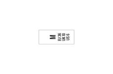 Clothing size labels Model TC-M227