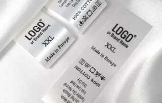Laundry care textile labels Laundry care textile labels