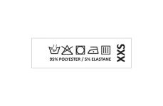 Laundry care textile labels Model TC-M408