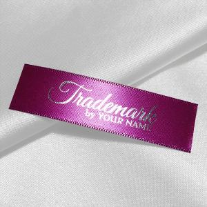 Printed textile label Vogue Style Model TL-M69 Brand name textile labels - TL-M69