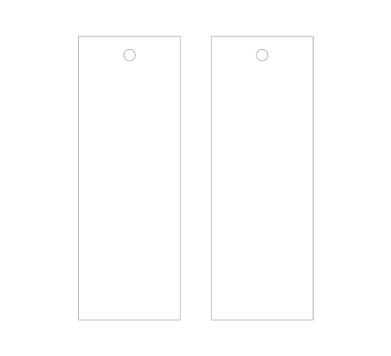 Hang tag Model HT-M122