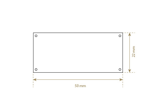 Genuine leather label Model EP-M10