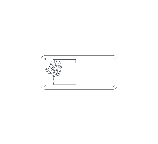 Faux leather label Model EP-M101