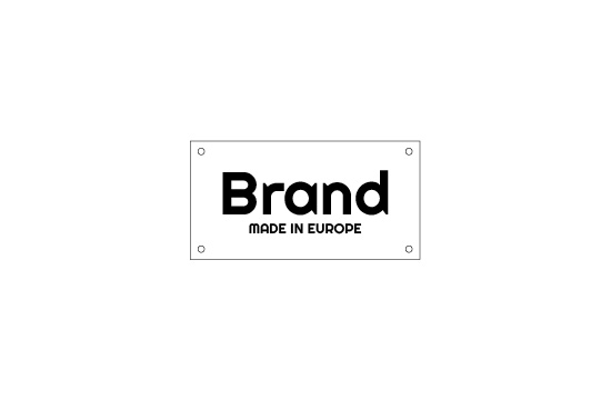 Faux leather label Model EP-M144