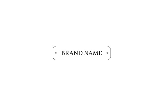 Genuine leather label Model EP-M26
