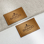 Genuine leather label Model EP-M36