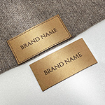 Genuine leather label Model EP-M54