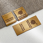 Genuine leather label Model EP-M61