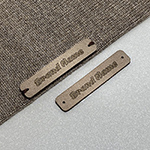 Genuine leather label Model EP-M7