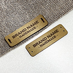Genuine leather label Model EP-M8