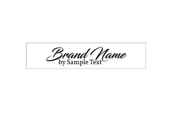 Printed textile label Fashion Style Model TL-M106