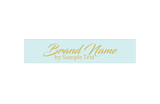 Printed textile label Fashion Style Model TL-M115