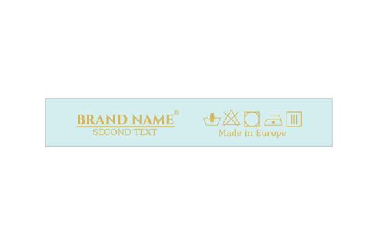 Fabric label Model TL-M119