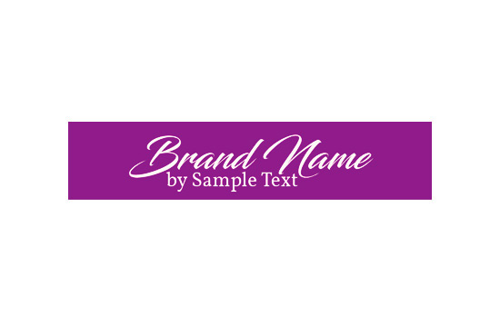 Printed textile label Fashion Style Model TL-M12