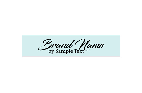 Printed textile label Fashion Style Model TL-M120