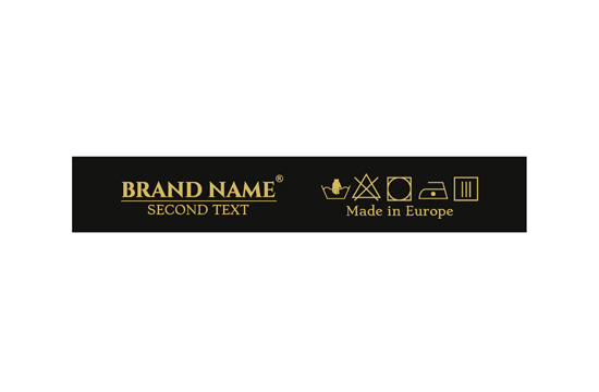 Fabric label Model TL-M133
