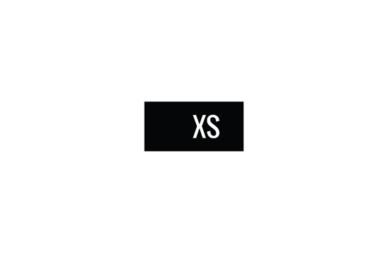 Size label for clothes Model TC-M175