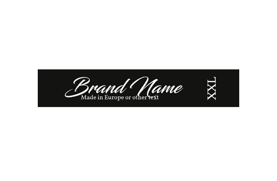 Printed fabric label Smart Style Model TL-M21