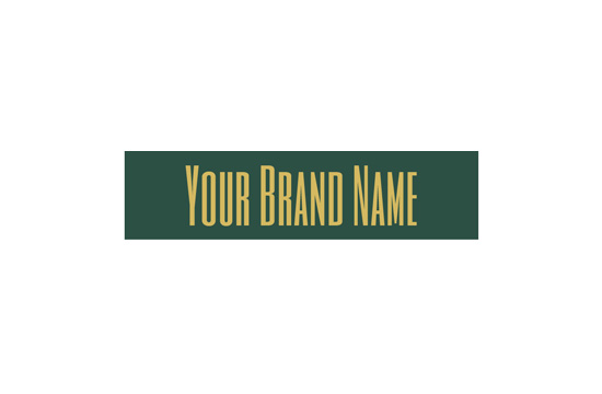 Printed textile label Standard Style Model TL-M3