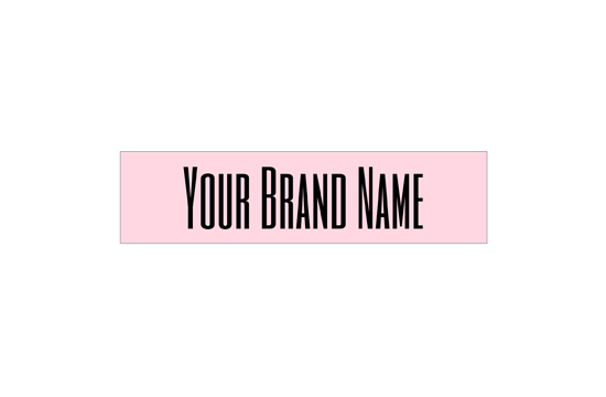 Printed textile label Standard Style Model TL-M57