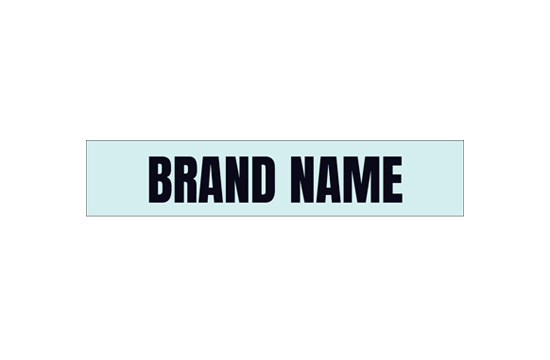 Printed textile label Smug Style Model TL-M7