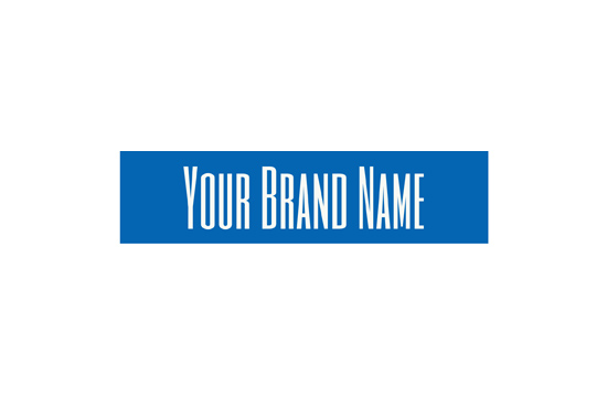 Printed textile label Standard Style Model TL-M76