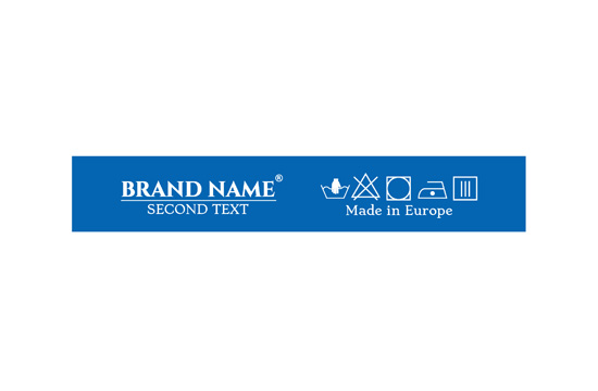Fabric label Model TL-M82