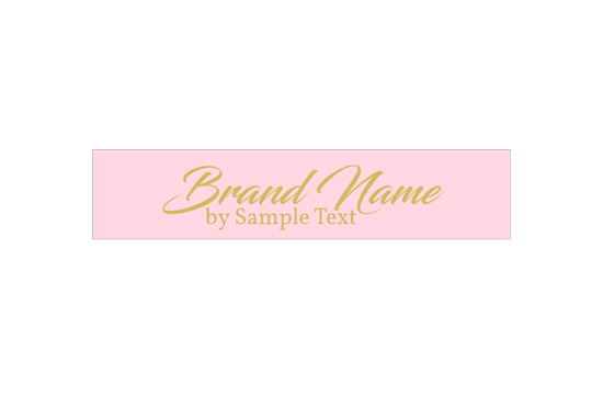 Printed textile label Fashion Style Model TL-M92