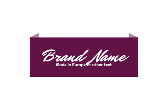 Woven label Stylish Style Model WL-M11