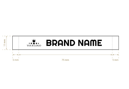 Woven labels Long Style Model WL-M14