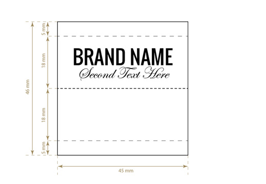 Woven label Sheer Style Model WL-M46
