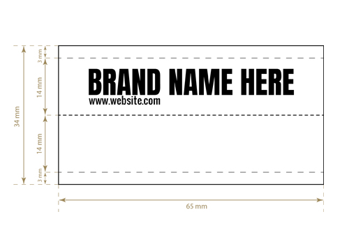 Woven label Wide Style Model WL-M47