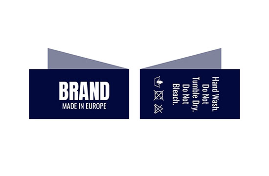 Woven label Low Style Model WL-M59