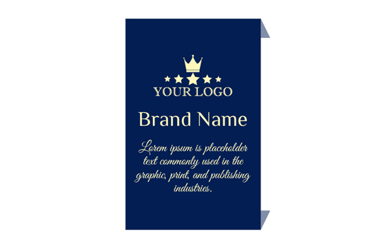 Woven labels Noble Style Model WL-M77