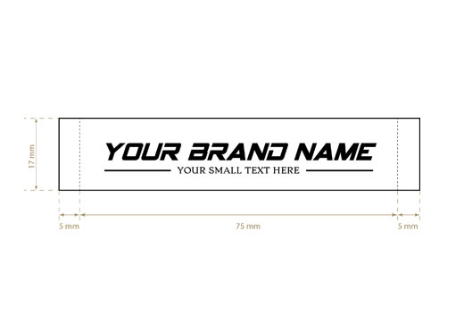 Woven labels Sport Style Model WL-M9